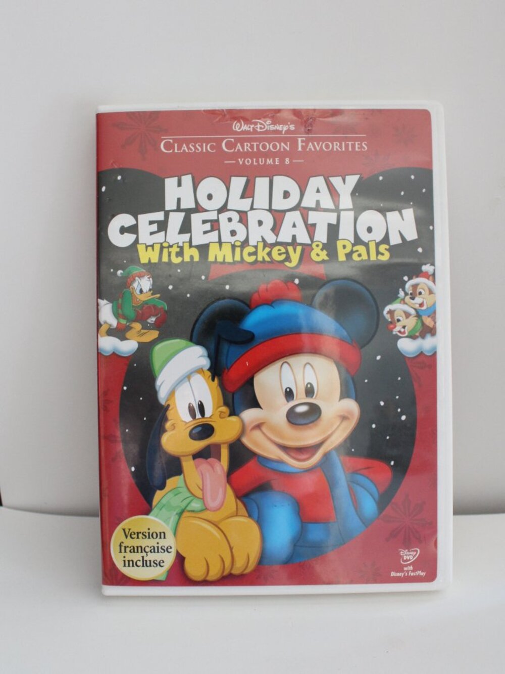 Classic Cartoon Favorites Vol 8  Holiday Celebration With Mickey & Pals DVD